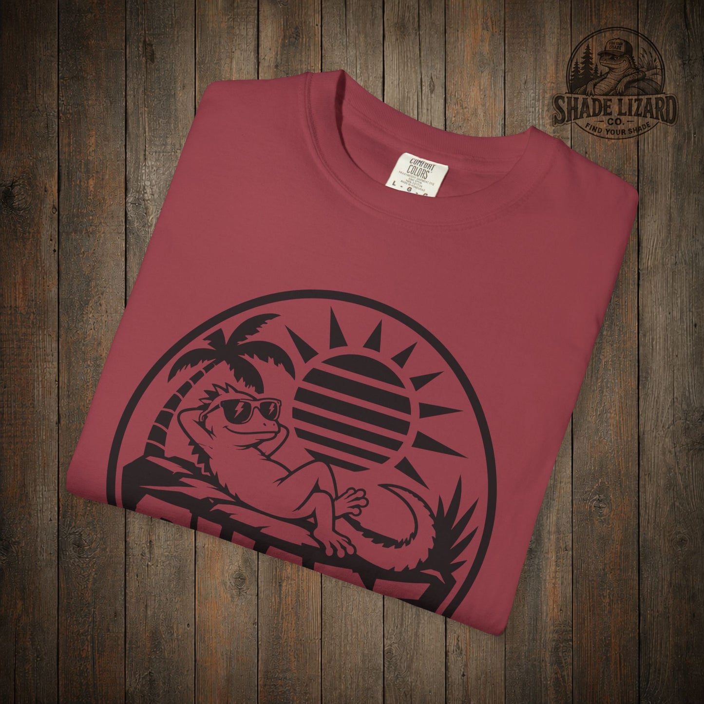 Shade Lizard Retro Logo Tee