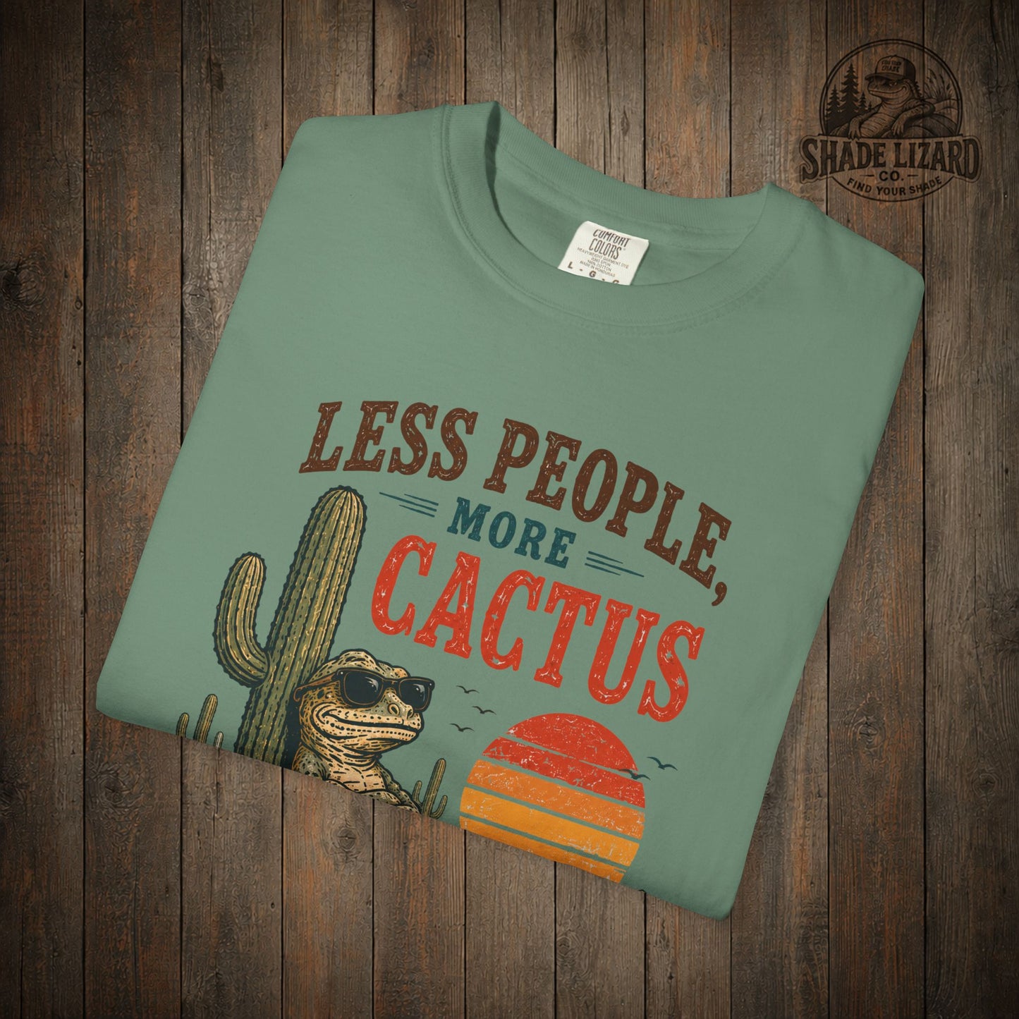 Less people More Cactus Tee