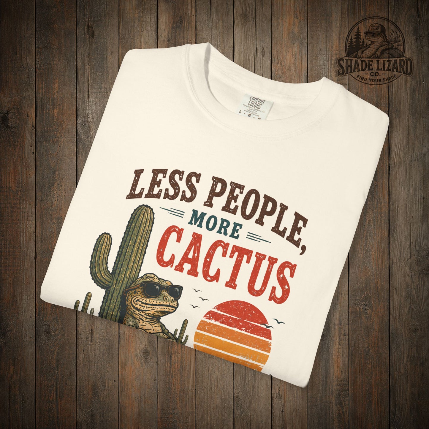 Less people More Cactus Tee