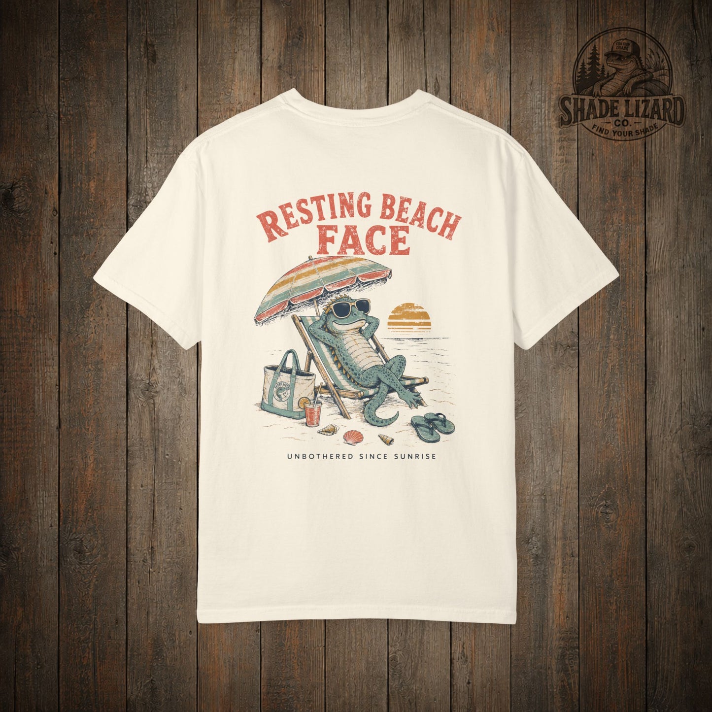 Resting Beach Face Tee