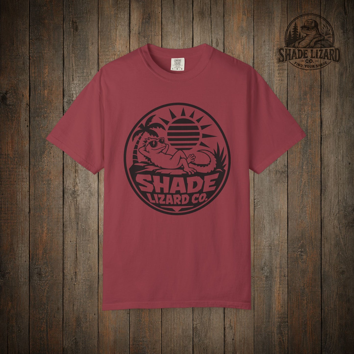 Shade Lizard Retro Logo Tee