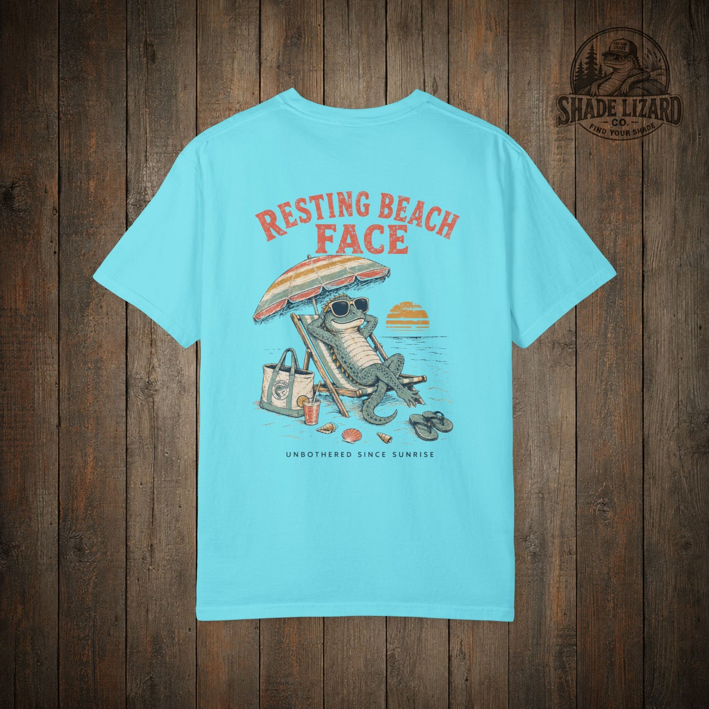 Resting Beach Face Tee