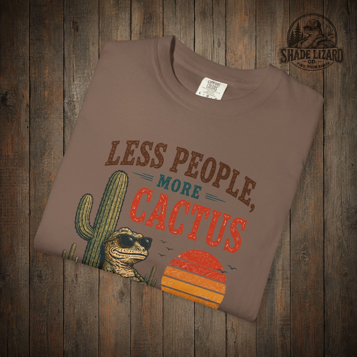 Less people More Cactus Tee