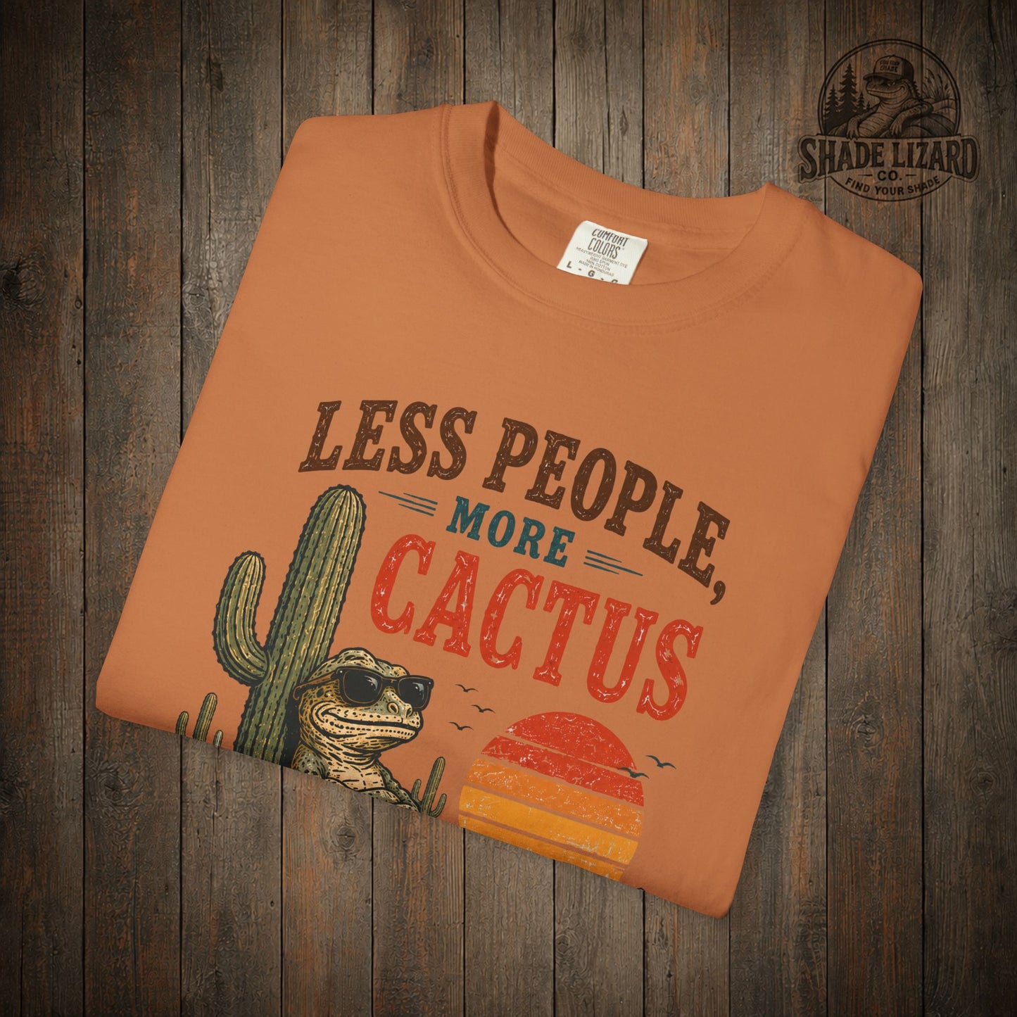 Less people More Cactus Tee