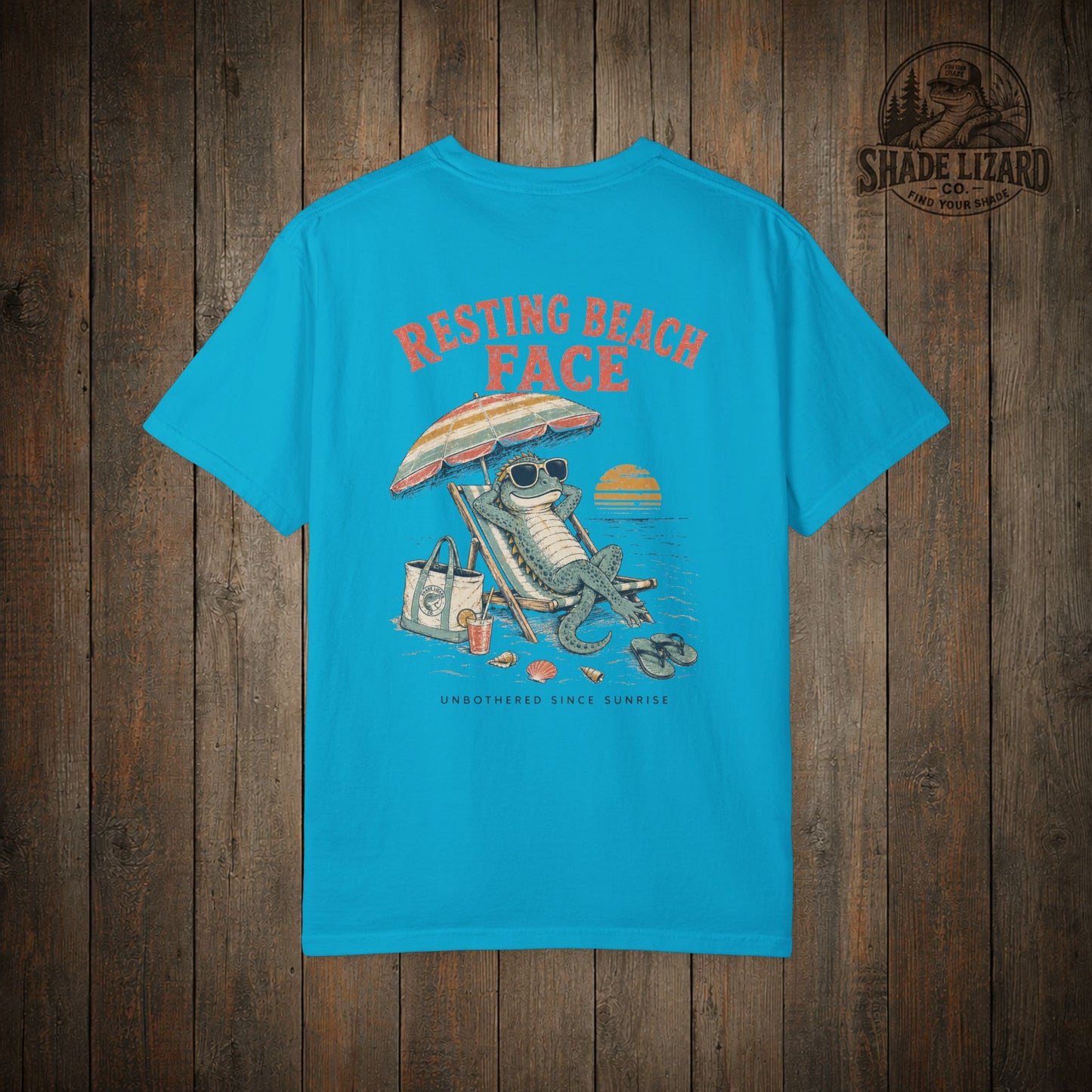 Resting Beach Face Tee