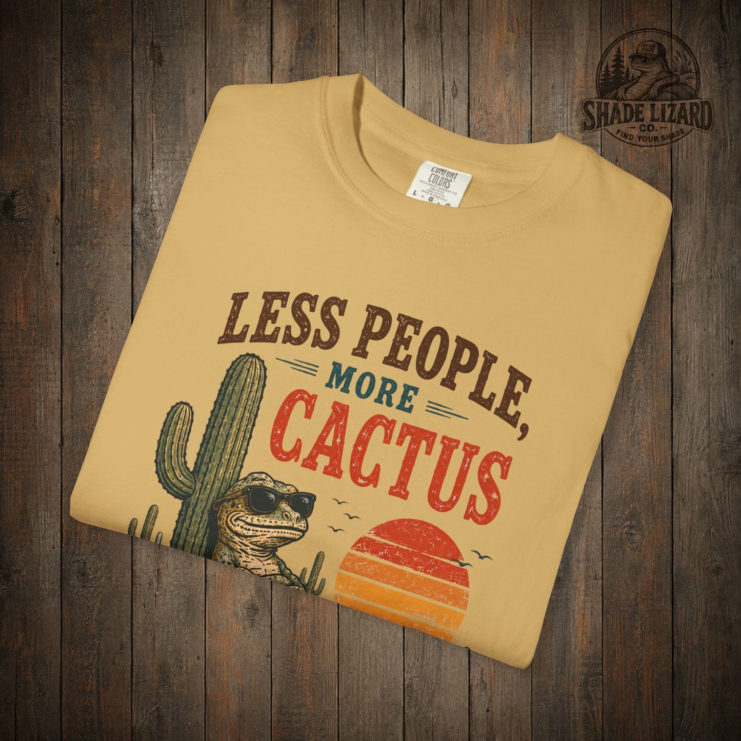 Less people More Cactus Tee