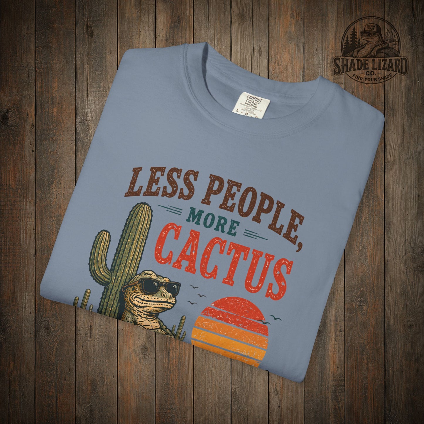 Less people More Cactus Tee
