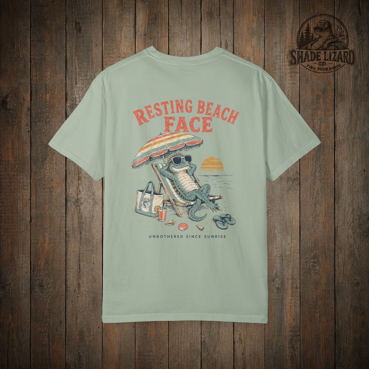 Resting Beach Face Tee