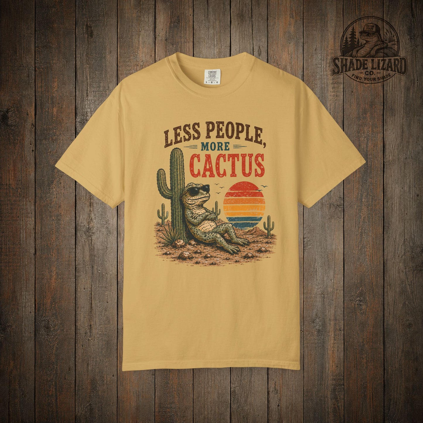 Less people More Cactus Tee