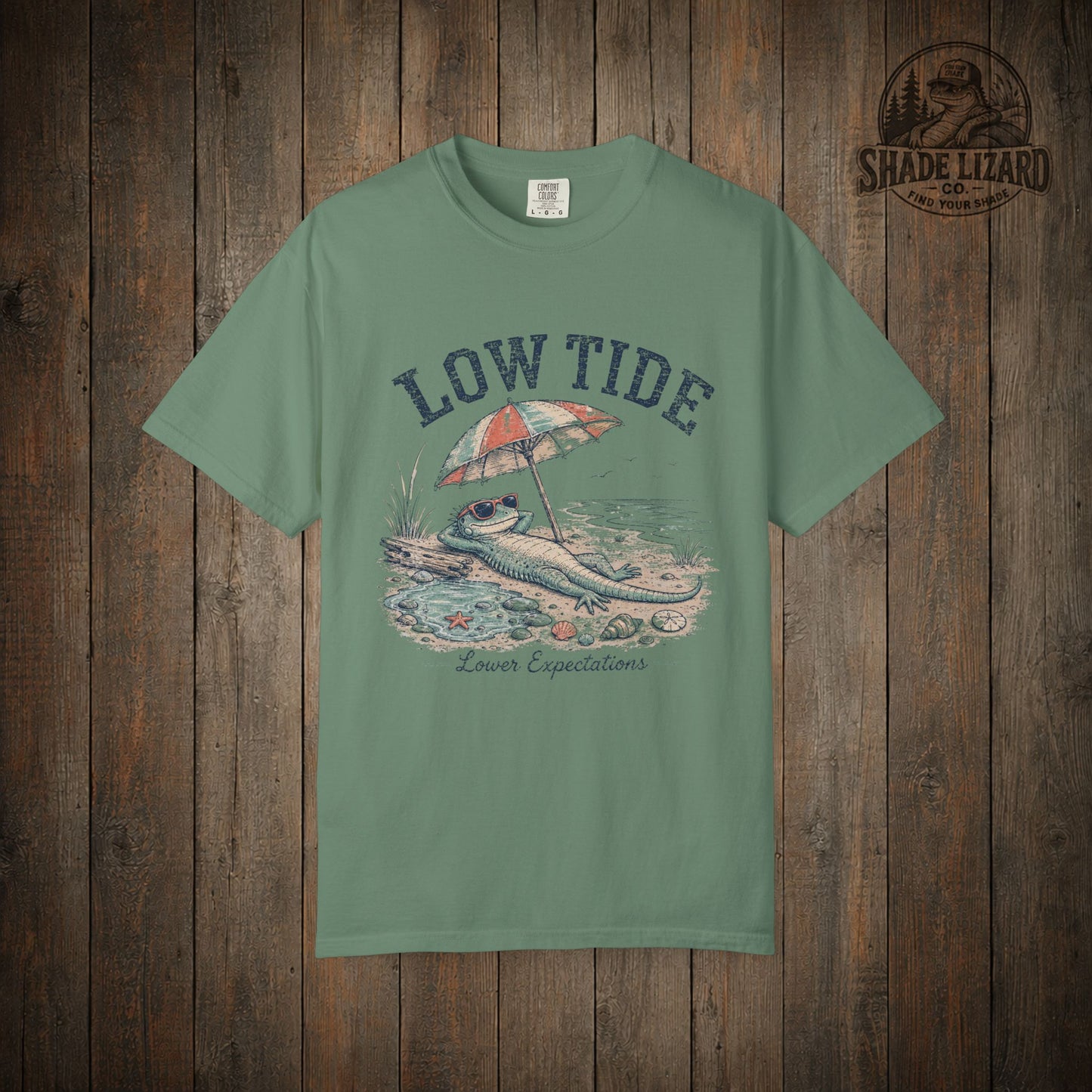 Low Tide, Lower Expectations Tee