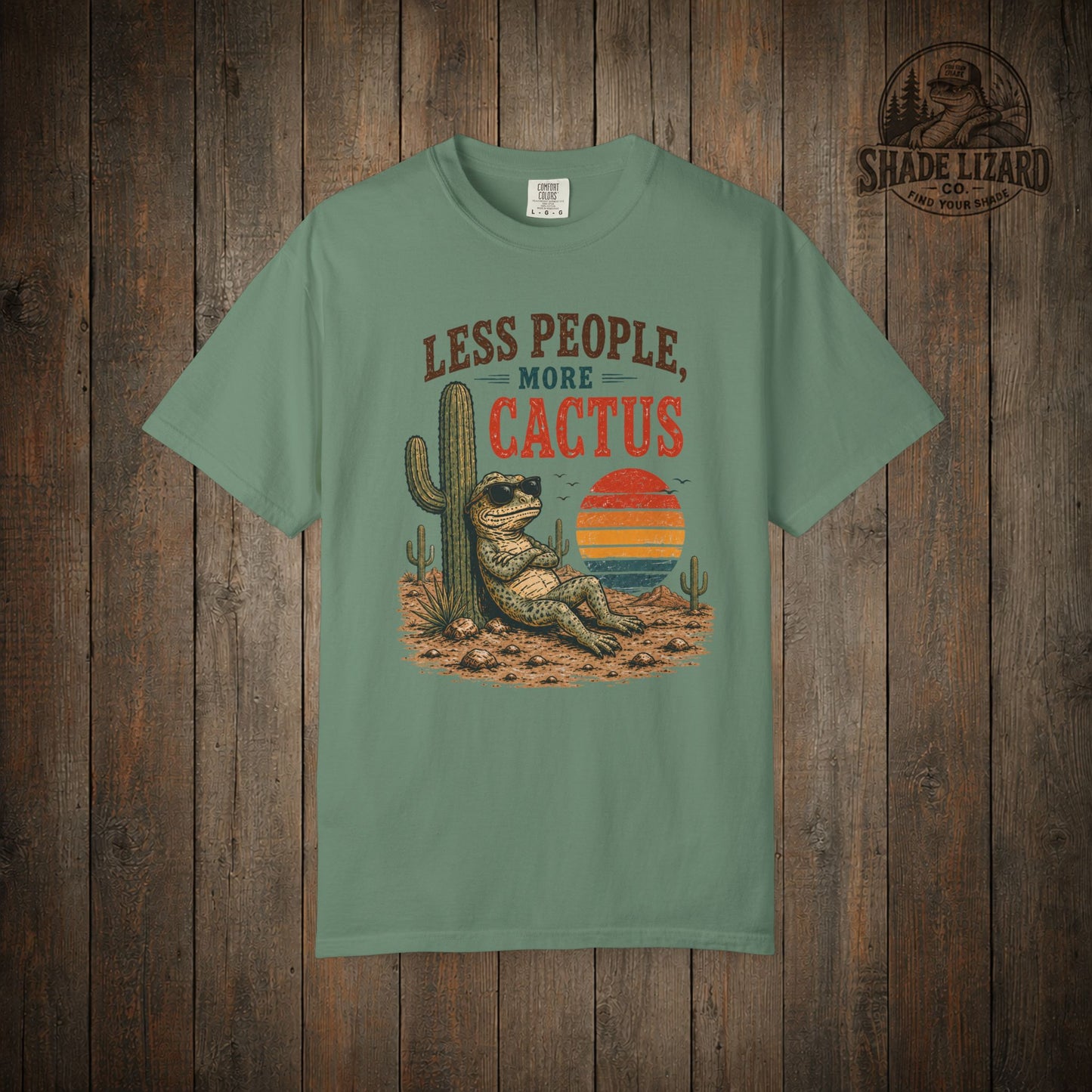 Less people More Cactus Tee