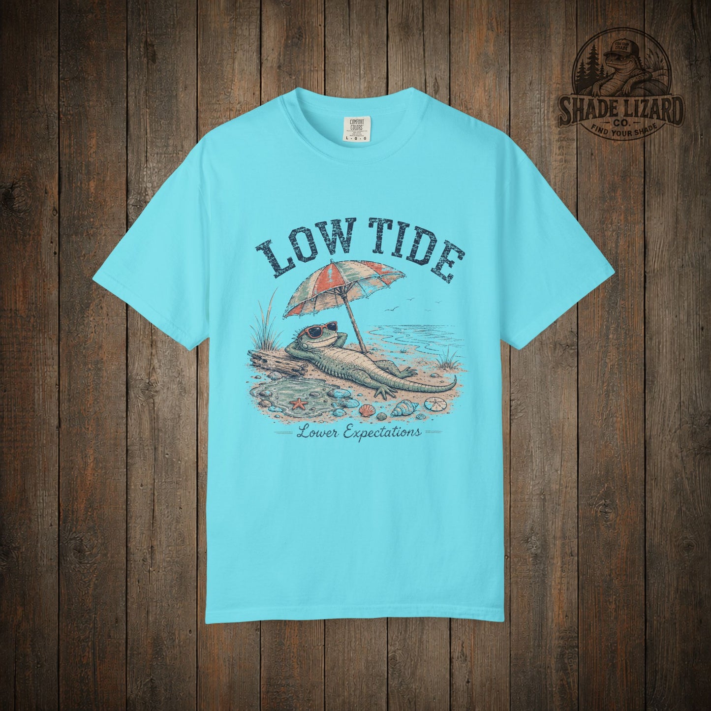 Low Tide, Lower Expectations Tee