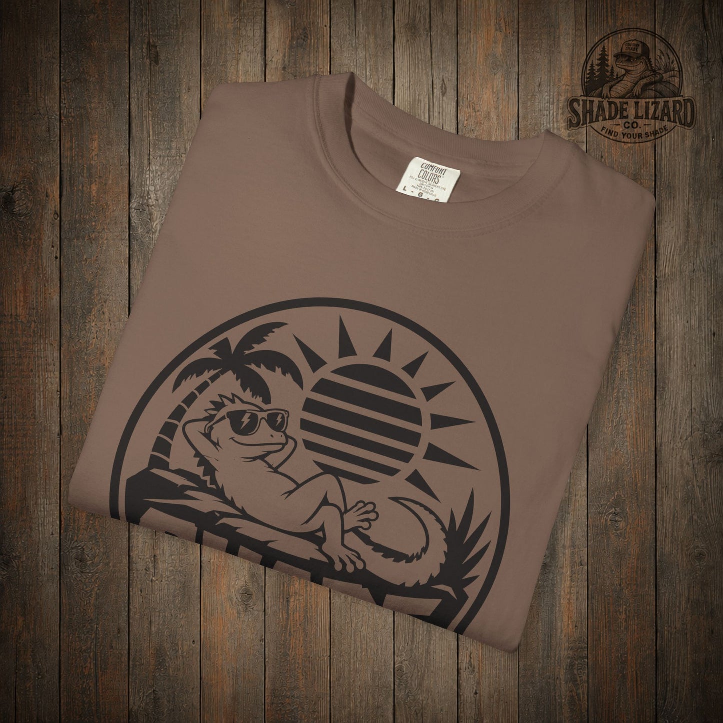 Shade Lizard Retro Logo Tee