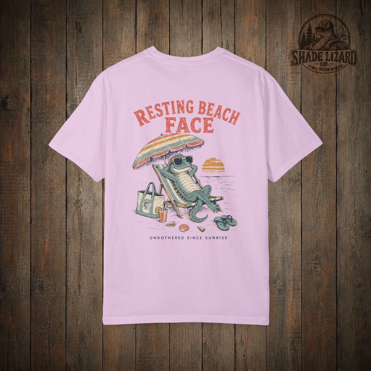 Resting Beach Face Tee