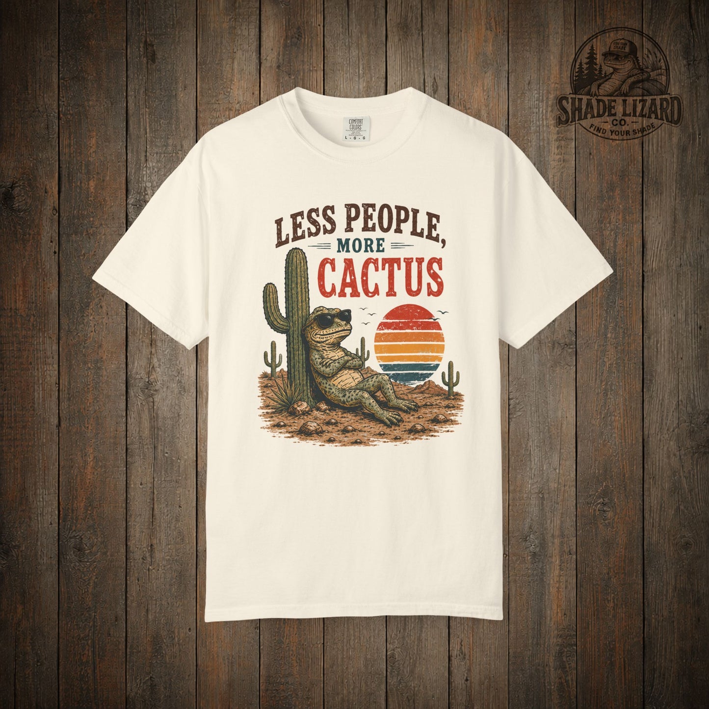 Less people More Cactus Tee