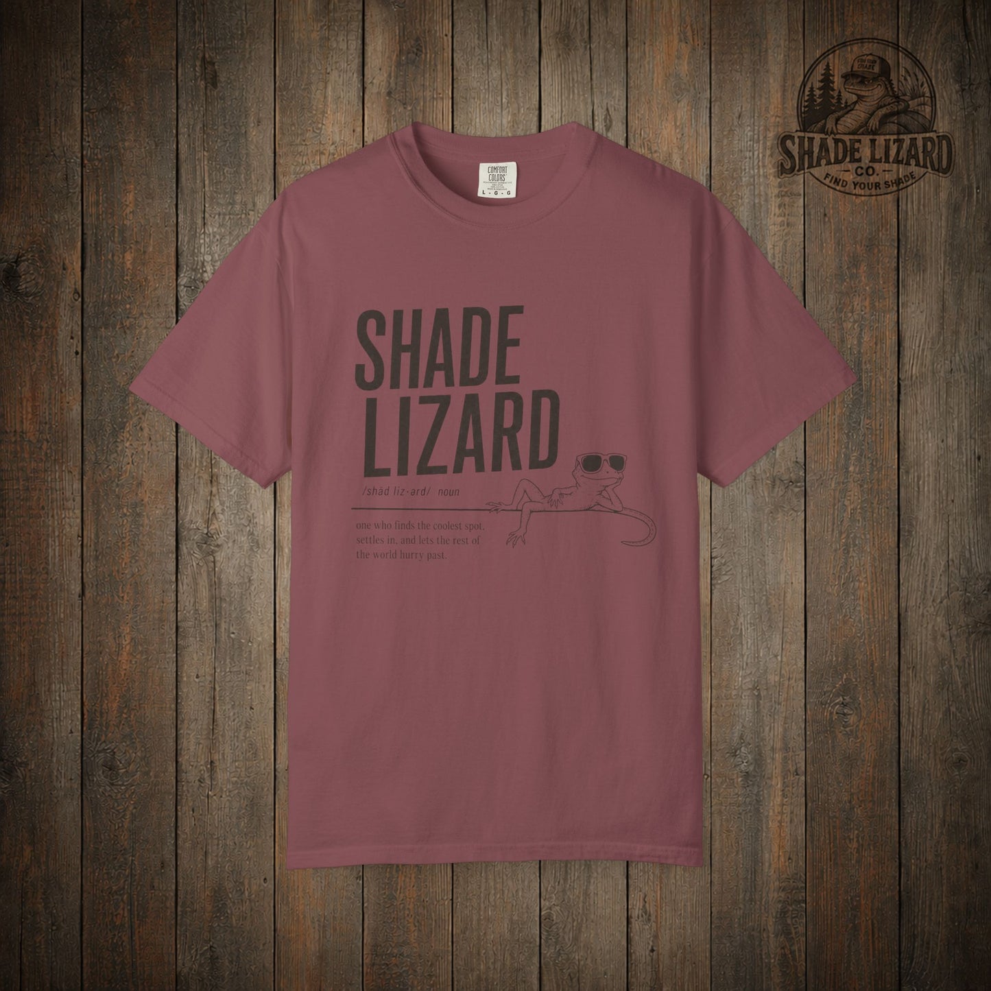 Shade Lizard Definition Tee