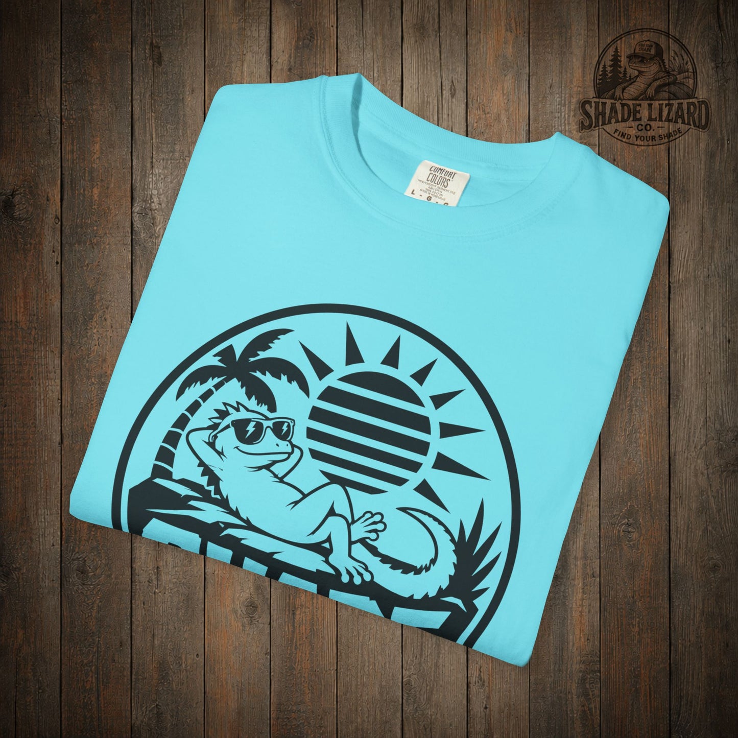 Shade Lizard Retro Logo Tee