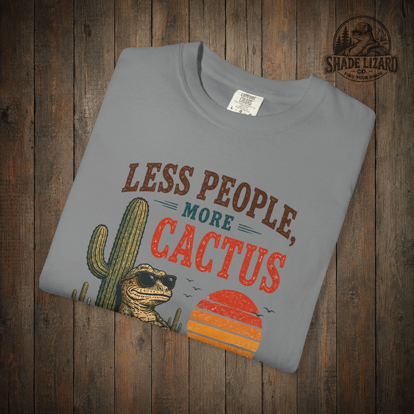 Less people More Cactus Tee