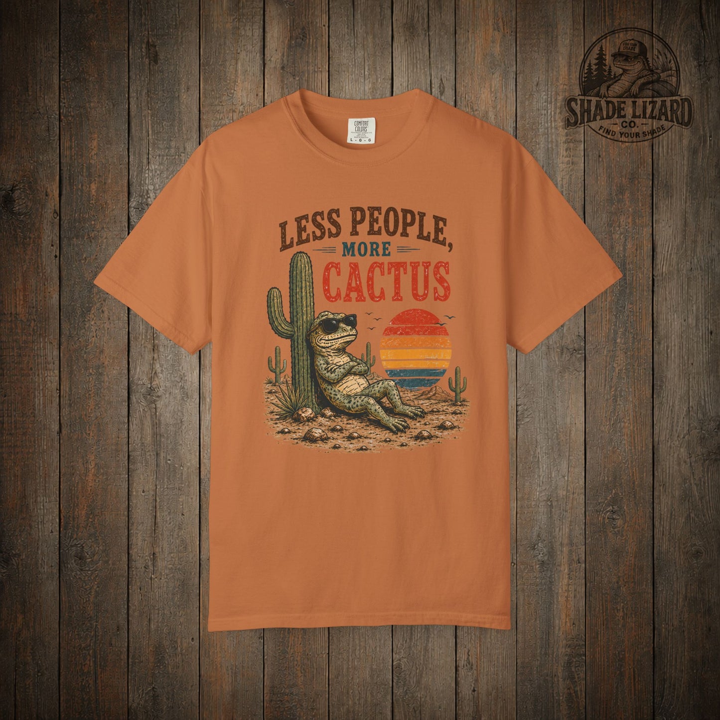 Less people More Cactus Tee