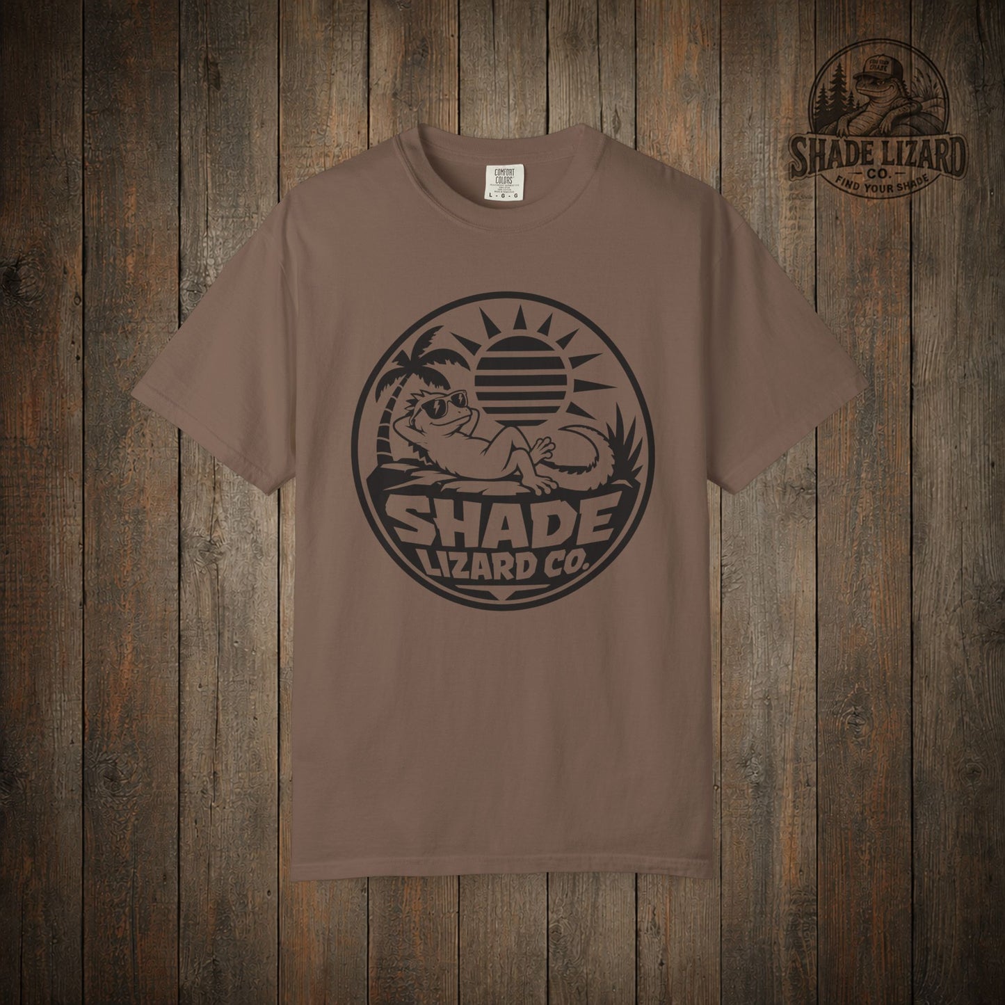 Shade Lizard Retro Logo Tee