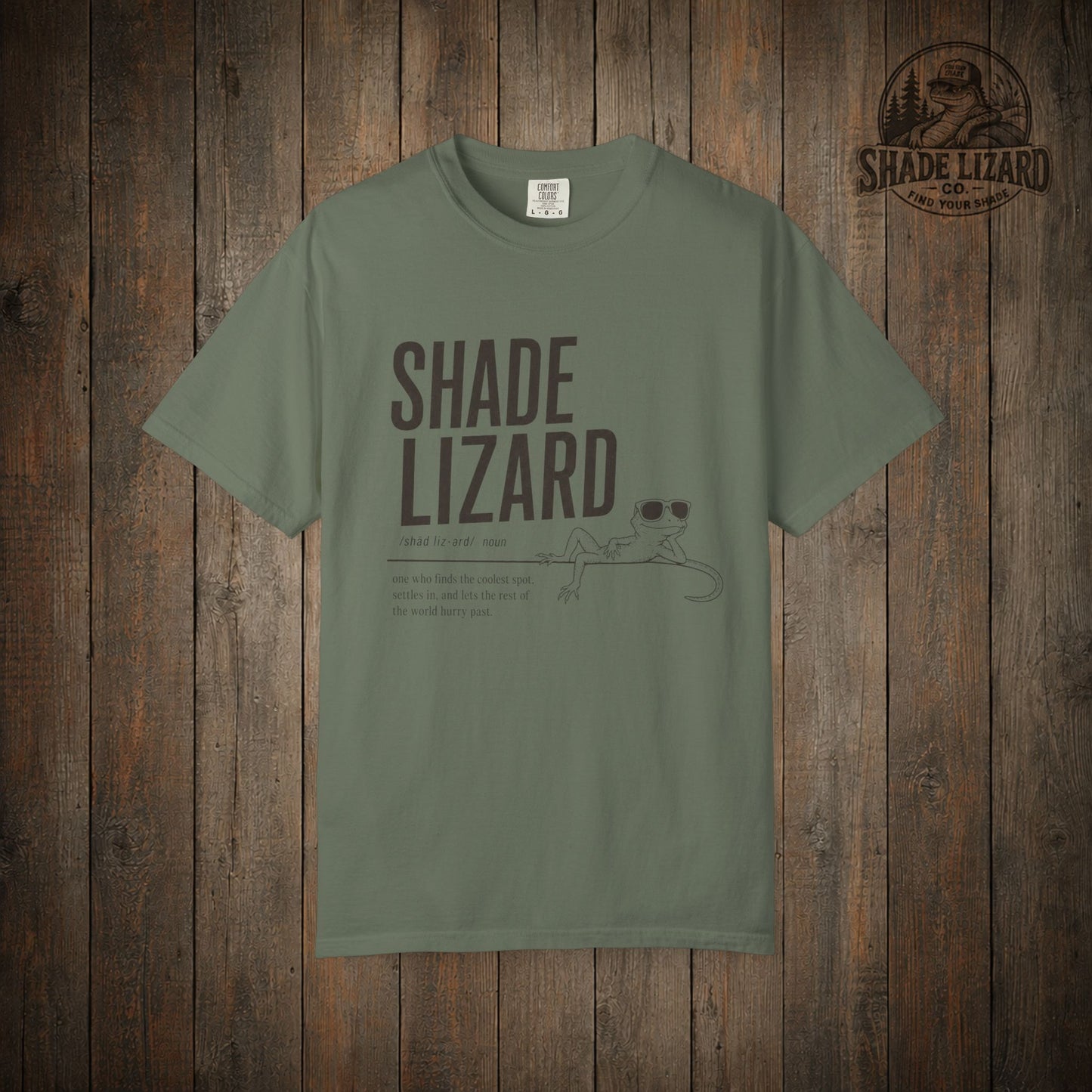 Shade Lizard Definition Tee