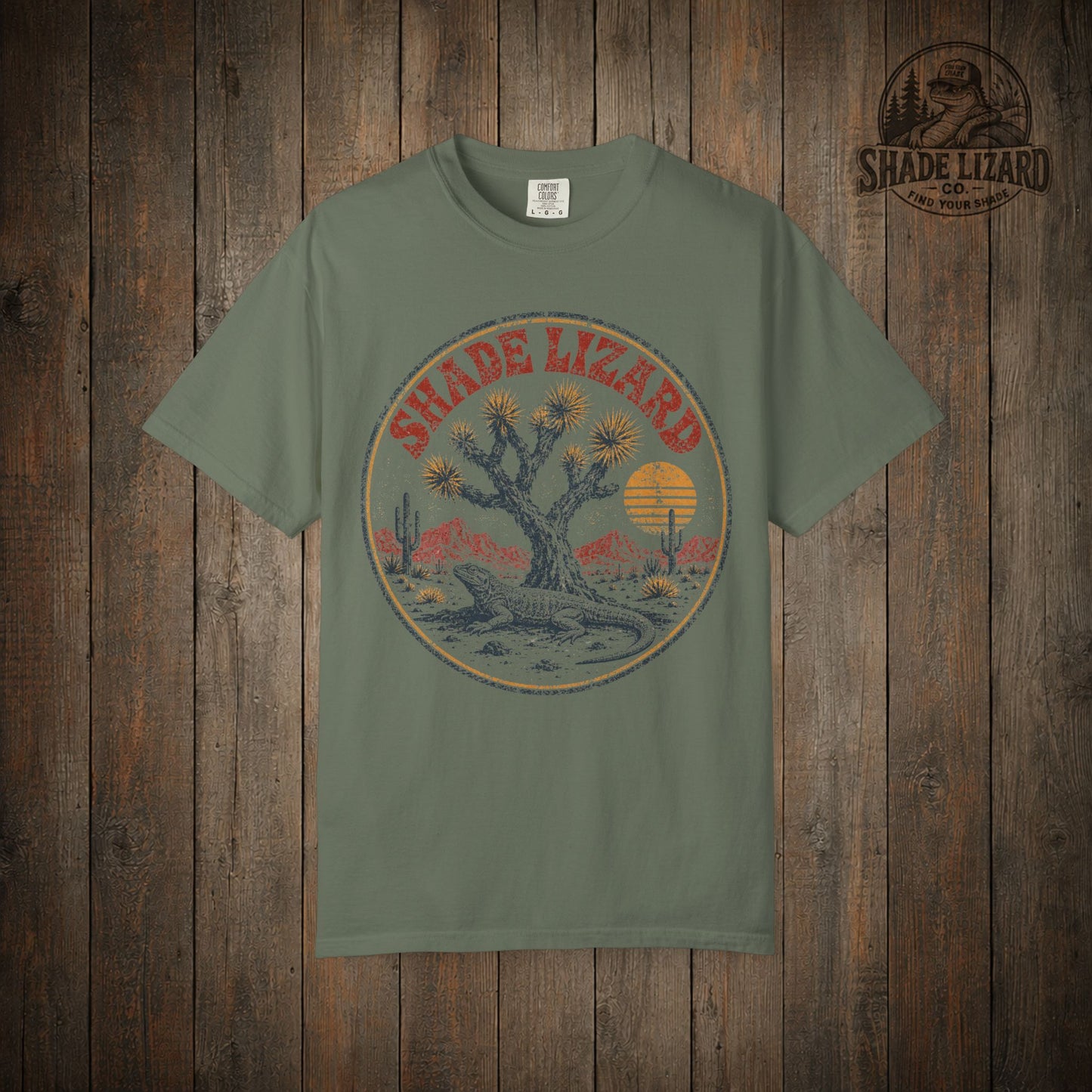 Desert Shade Badge Tee