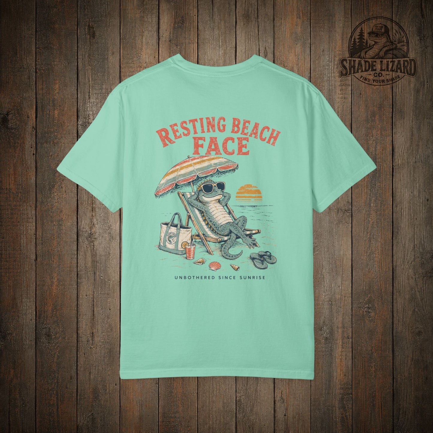 Resting Beach Face Tee
