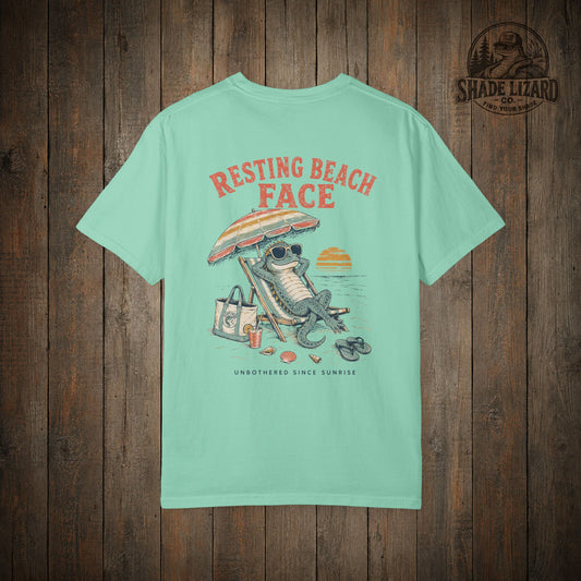 Resting Beach Face Tee