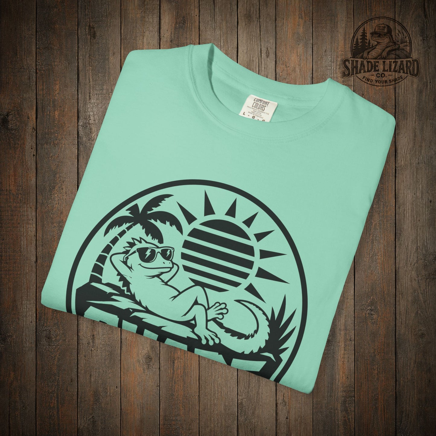 Shade Lizard Retro Logo Tee