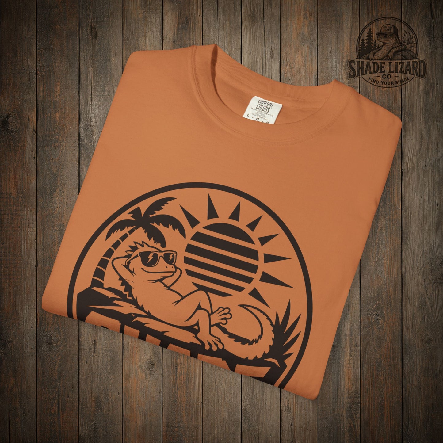 Shade Lizard Retro Logo Tee