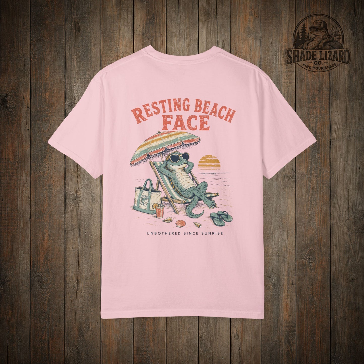 Resting Beach Face Tee