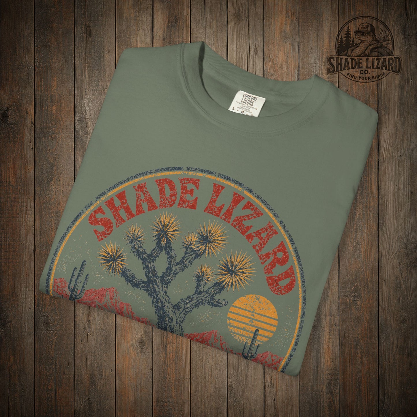 Desert Shade Badge Tee