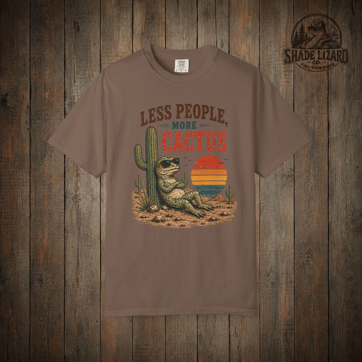 Less people More Cactus Tee