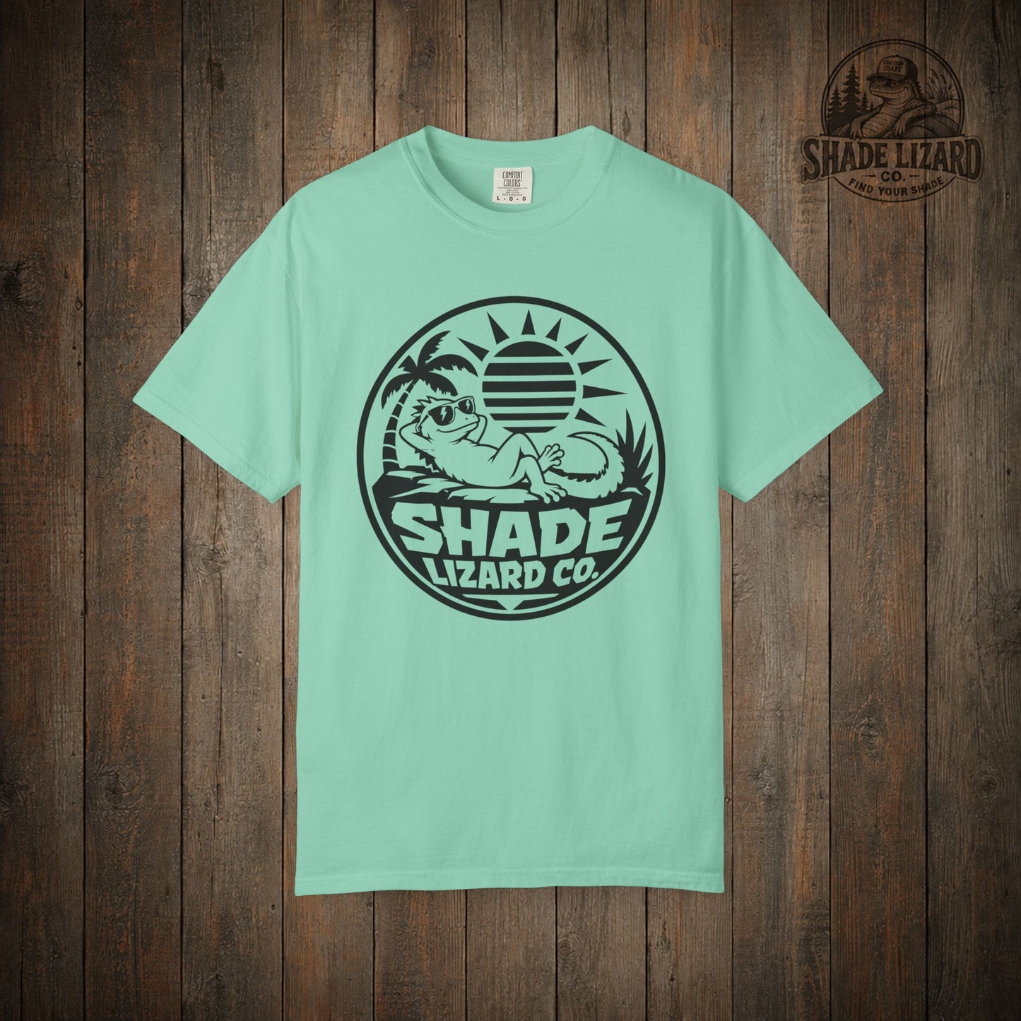 Shade Lizard Retro Logo Tee