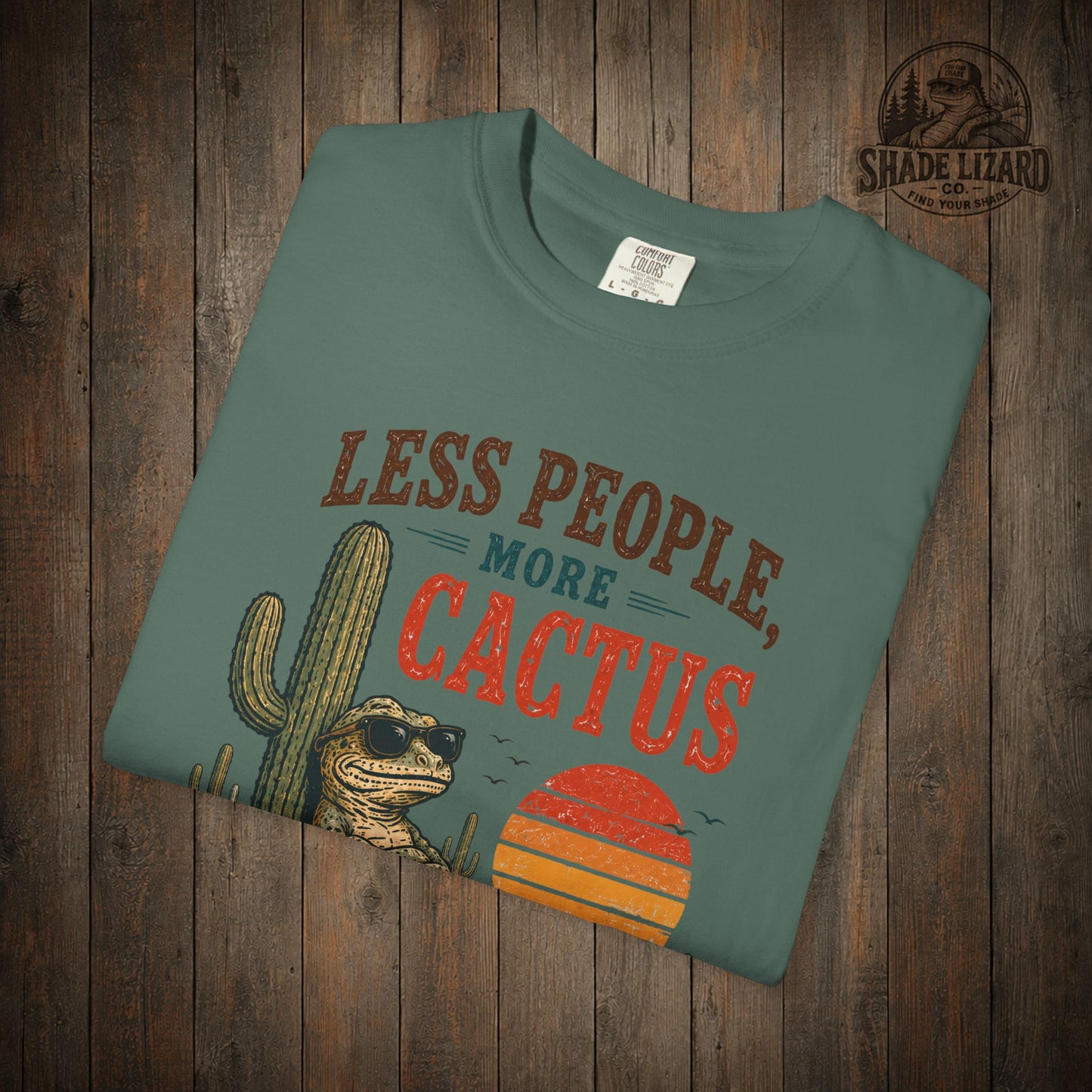 Less people More Cactus Tee