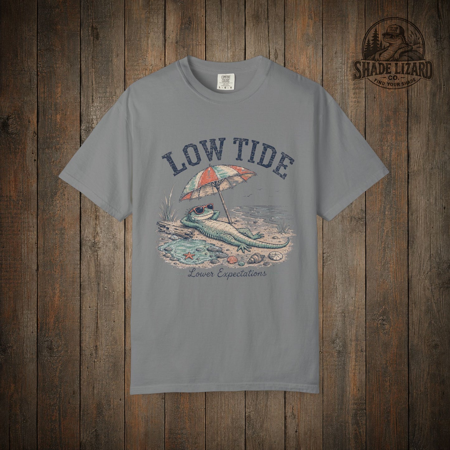 Low Tide, Lower Expectations Tee