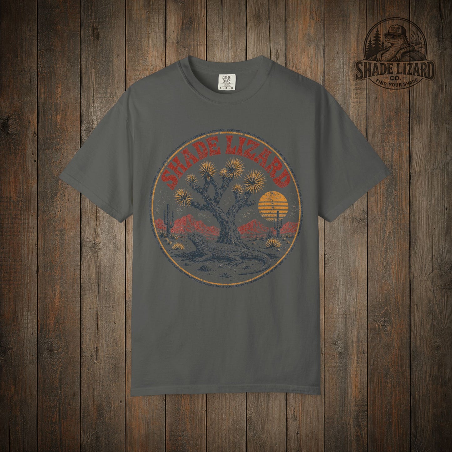 Desert Shade Badge Tee