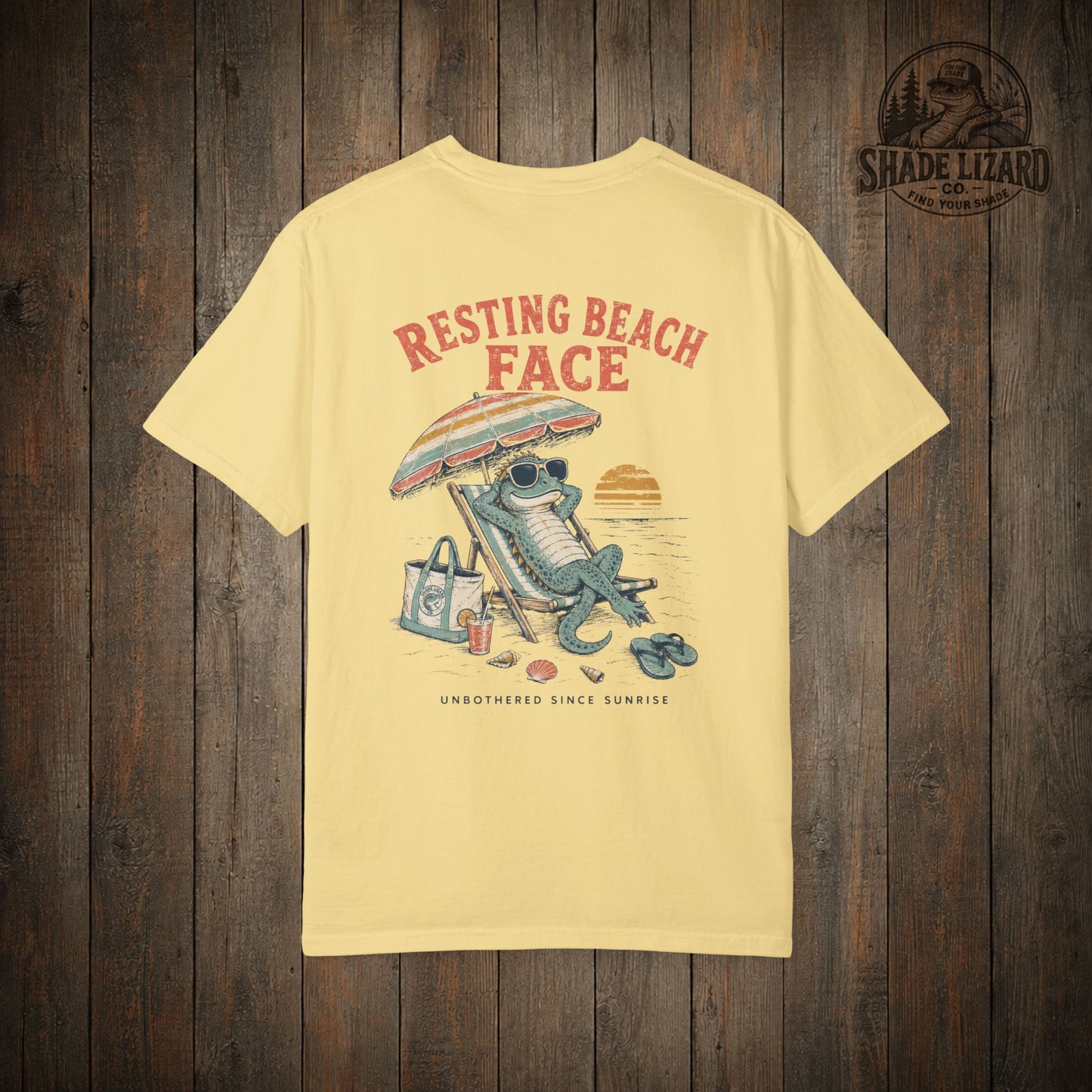 Resting Beach Face Tee