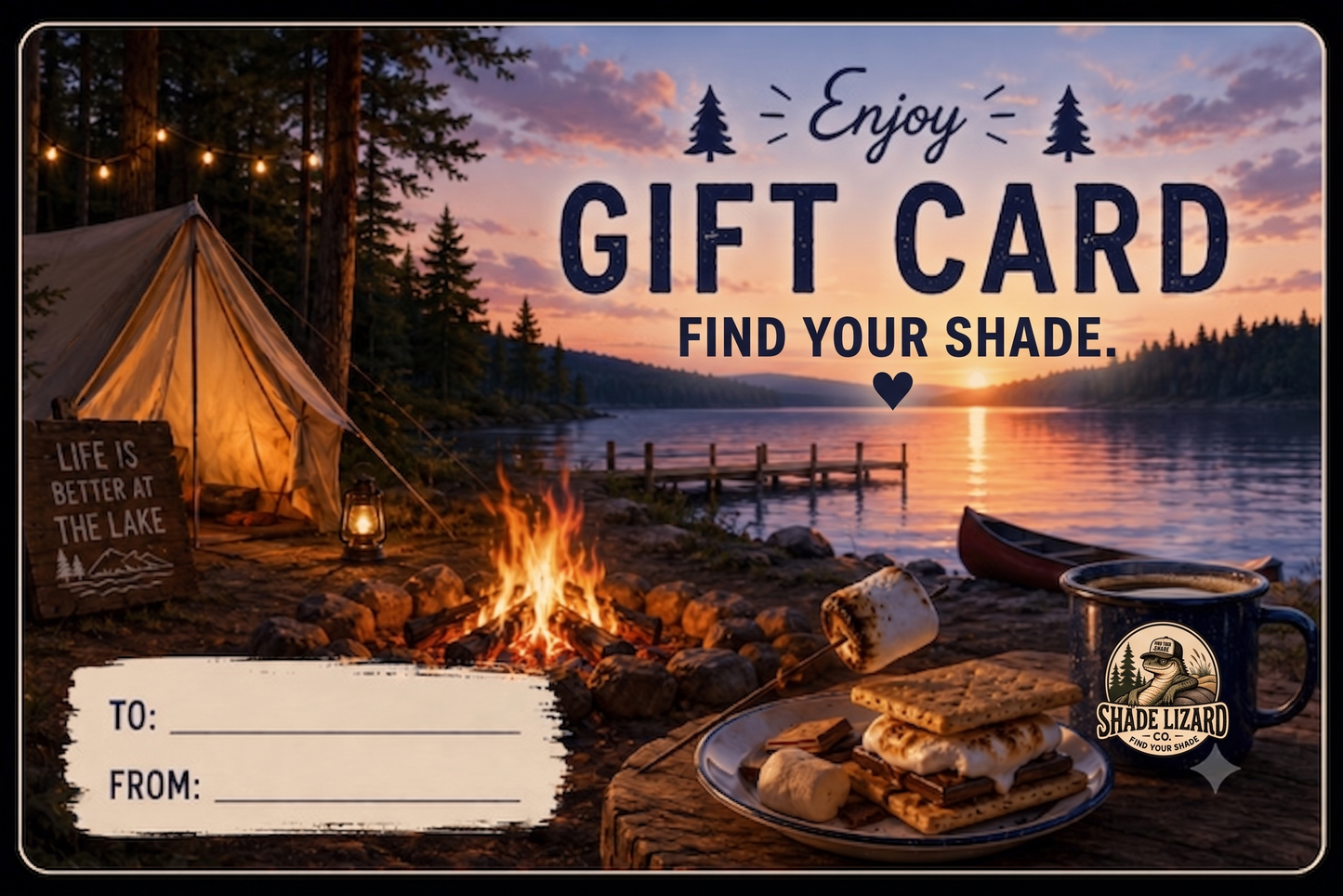 Shade Lizard Co. Digital Gift Card